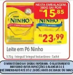 Supermercados Condor Leite em Pó Ninho oferta