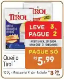Supermercados Condor Queijo tirol oferta