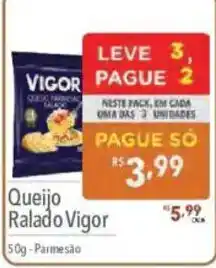 Supermercados Condor Queijo Ralado Vigor oferta