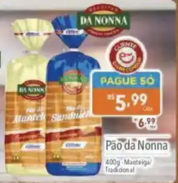 Supermercados Condor Pão da Nonna oferta