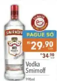 Supermercados Condor Vodka Smirnoff oferta
