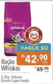 Supermercados Condor Ração Whiskas oferta