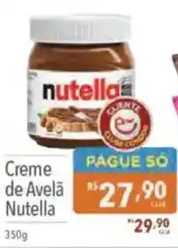 Supermercados Condor Creme de Avelã Nutella oferta