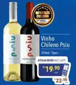Supermercados Condor Vinho Chileno Psiu oferta
