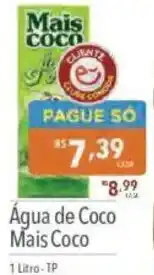 Supermercados Condor Água de Coco Mais Coco oferta