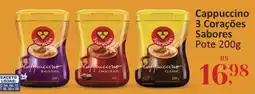 Supermercados Jau Serve Cappuccino 3 Corações Sabores oferta