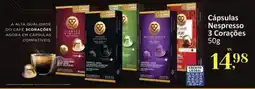 Supermercados Jau Serve Cápsulas Nespresso 3 Corações oferta