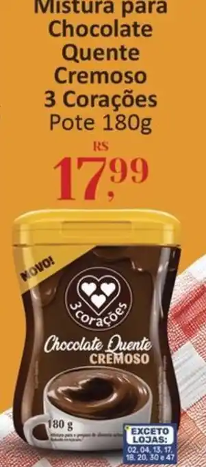 Chocolate quente cremoso