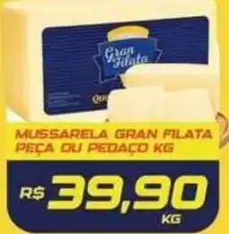Supermercados Planalto Mussarela gran filata oferta