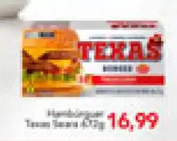 Supermercados Joanin Hambúrguer texas sabor 4/72g oferta