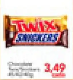Supermercados Joanin twix chocolate oferta