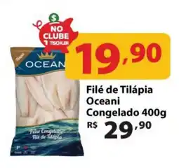 Supermercados Tischler Filé de Tilápia Oceani oferta