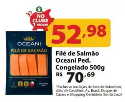 Supermercados Tischler Filé de Salmão Oceani Ped. oferta