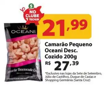 Camarão pequeno oceani desc.