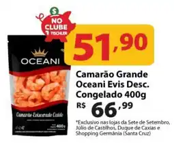 Supermercados Tischler Camarão grande oceani evis desc. oferta