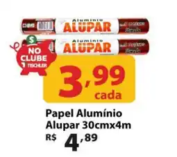 Supermercados Tischler Papel Alumínio Alupar oferta