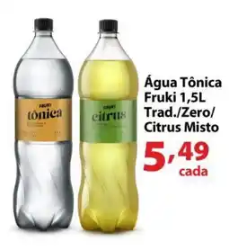 Supermercados Tischler Água Tônica Fruki oferta