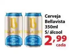 Supermercados Tischler Cerveja Bellavista S/ álcool oferta
