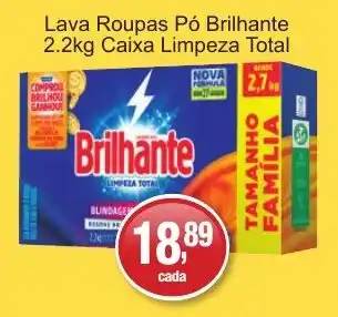 Lava Roupas Pó Brilhante