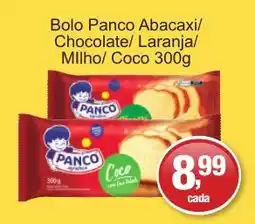 Supermercados Rod e Raf Bolo Panco Abacaxi/Chocolate/Laranja/Milho/Coco oferta