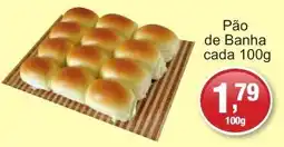 Supermercados Rod e Raf Pão de Banha oferta