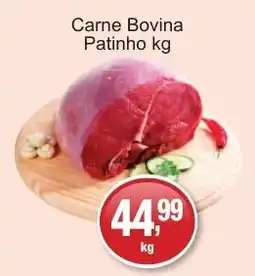 Supermercados Rod e Raf Carne Bovina Patinho kg oferta