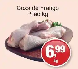 Supermercados Rod e Raf Coxa de Frango Pilão kg oferta