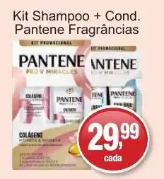 Supermercados Rod e Raf Kit Shampoo + Cond. Pantene Fragrâncias oferta
