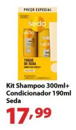 Supermercados Tischler Kit Shampoo Condicionador Seda oferta