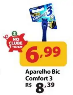 Supermercados Tischler Aparelho bic comfort 3 oferta