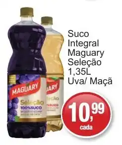 Supermercados Rod e Raf Suco Integral Maguary Seleção Uva/ Maçã oferta