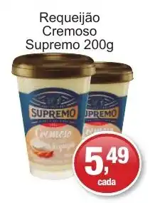 Supermercados Rod e Raf Requeijão Cremoso Supremo oferta