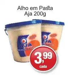Supermercados Rod e Raf Alho em Pasta Aja oferta