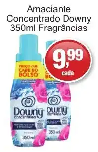 Supermercados Rod e Raf Amaciantes concentrado downy fragrâncias oferta