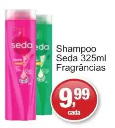 Supermercados Rod e Raf Shampoo Seda 325ml Fragrâncias oferta