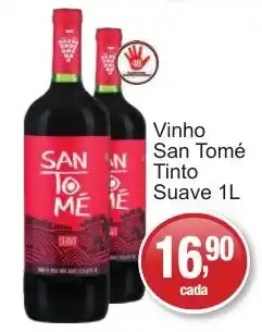 Supermercados Rod e Raf Vinho San Tomé Tinto Suave oferta