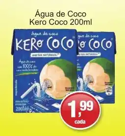 Supermercados Rod e Raf Água de coco kero coco oferta