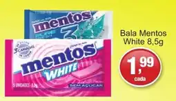 Supermercados Rod e Raf Bala Mentos White oferta