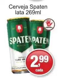 Supermercados Rod e Raf Cerveja Spaten oferta