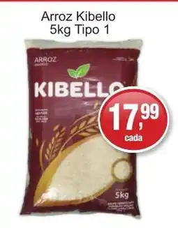 Supermercados Rod e Raf Arroz kibello oferta