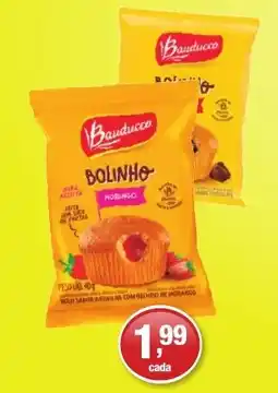 Supermercados Rod e Raf Bolinho morango oferta