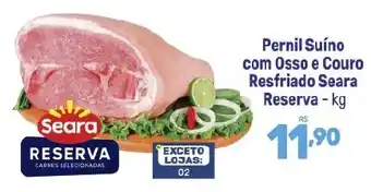 Pernil Suíno com Osso e Couro Resfriado Seara Reserva