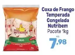 Supermercados Jau Serve Coxa de frango temperada congelada nutribem oferta