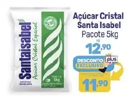 Supermercados Jau Serve Açúcar Cristal Santa Isabel oferta