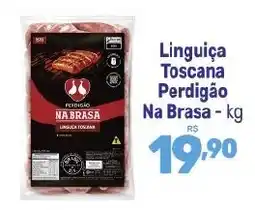 Supermercados Jau Serve Linguiça Toscana Perdigão Na Brasa oferta