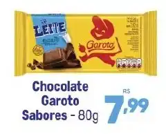 Supermercados Jau Serve Chocolate garoto sabores oferta