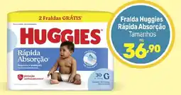 Supermercados Jau Serve Fralda huggies rápida absorção oferta