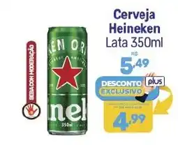 Supermercados Jau Serve Cerveja Heineken Lata 350ml oferta