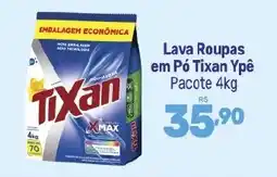 Supermercados Jau Serve Lava Roupas em Pó Tixan Ypê oferta