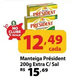 Supermercados Tischler Manteiga président extra c/ sal oferta